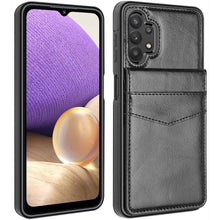 Charger l&#39;image dans la galerie, Dual Layer Lightweight Leather Wallet Case for Samsung Galaxy A32(5G) - Libiyi