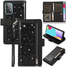 Cargar imagen en el visor de la galería, Bling Wallet Case with Wrist Strap for Samsung A52(4G/5G) - Libiyi