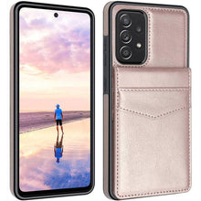 Carregar imagem no visualizador da galeria, Dual Layer Lightweight Leather Wallet Case for Samsung Galaxy A52 - Libiyi