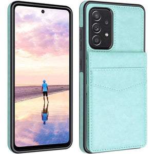 Dual Layer Lightweight Leather Wallet Case for Samsung Galaxy A52 - Libiyi