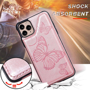 New Luxury Embossing Wallet Cover For iPhone 11Pro Max-Fast Delivery - Libiyi