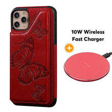 Load image into Gallery viewer, New Luxury Embossing Wallet Cover For iPhone 11Pro Max-Fast Delivery - Libiyi