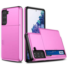 Carregar imagem no visualizador da galeria, Rigide Flashy Porte-cartes Case For Samsung Galaxy S21(5G) - Libiyi