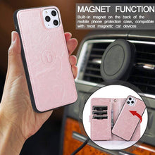 Cargar imagen en el visor de la galería, Detachable Flip Folio Zipper Purse Phone Case for iPhone 12 Series - Libiyi