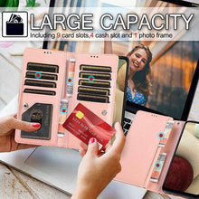 Load image into Gallery viewer, Bling Wallet Case with Wrist Strap for iPhone 13 Series - Libiyi