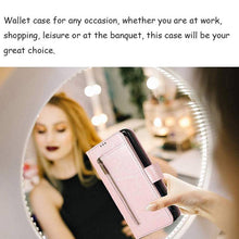 Load image into Gallery viewer, Detachable Flip Folio Zipper Purse Phone Case for Samsung Note 20 Series - Libiyi