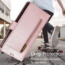 Cargar imagen en el visor de la galería, Detachable Flip Folio Zipper Purse Phone Case for Samsung Note 20 Series - Libiyi