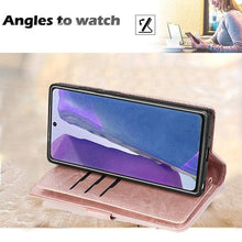 Carregar imagem no visualizador da galeria, Detachable Flip Folio Zipper Purse Phone Case for Samsung Note 20 Series - Libiyi