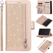 Charger l&#39;image dans la galerie, Samsung Note 20 Series Bling Wallet Case with Wrist Strap - Libiyi