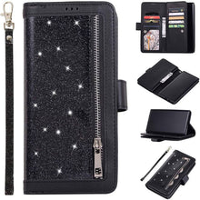 Cargar imagen en el visor de la galería, Samsung Note 20 Series Bling Wallet Case with Wrist Strap - Libiyi