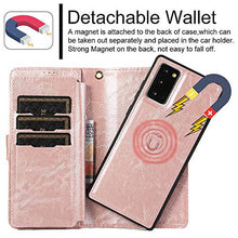 Cargar imagen en el visor de la galería, Detachable Flip Folio Zipper Purse Phone Case for Samsung Note Series - Libiyi