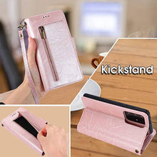 Laden Sie das Bild in den Galerie-Viewer, Detachable Flip Folio Zipper Purse Phone Case for Samsung S20 Series - Libiyi