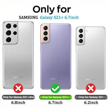 Laden Sie das Bild in den Galerie-Viewer, Bling Wallet Leather Case for Samsung S21 Plus - Libiyi