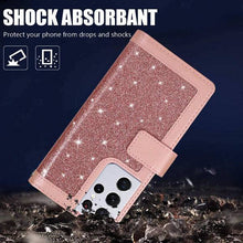 Cargar imagen en el visor de la galería, Bling Wallet Leather Case for Samsung S21 Plus - Libiyi