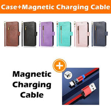 Charger l&#39;image dans la galerie, Detachable Flip Zipper Purse Phone Case For Samsung S21 Series - Libiyi