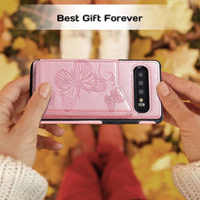 Load image into Gallery viewer, Luxury Embossing Wallet Cover For SAMSUNG S10 Plus - Libiyi