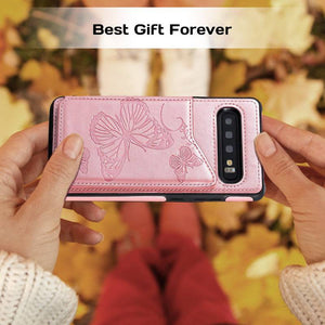 Luxury Embossing Wallet Cover For SAMSUNG S10 Plus - Libiyi