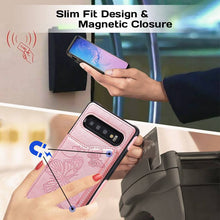 Charger l&#39;image dans la galerie, New Luxury Embossing Wallet Cover For SAMSUNG S10 Plus - Libiyi