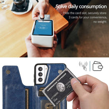 Laden Sie das Bild in den Galerie-Viewer, 4 IN 1 Luxury Wallet Leather Case For SAMSUNG - Libiyi