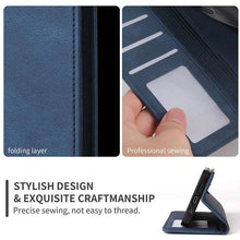 Cargar imagen en el visor de la galería, Luxury Leather Wallet Stand Flip Case For iPhone - Libiyi