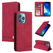 Charger l&#39;image dans la galerie, Luxury Leather Wallet Stand Flip Case For iPhone - Libiyi