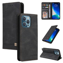 Carregar imagem no visualizador da galeria, Luxury Leather Wallet Stand Flip Case For iPhone - Libiyi