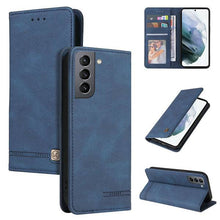 Laden Sie das Bild in den Galerie-Viewer, Luxury Leather Wallet Stand Flip Case For Samsung - Libiyi