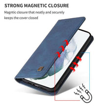 Carregar imagem no visualizador da galeria, Luxury Leather Wallet Stand Flip Case For Samsung - Libiyi