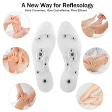 Laden Sie das Bild in den Galerie-Viewer, Insoles for Women &amp; Men Cuttable Acupressure Magnetic Massage - Libiyi