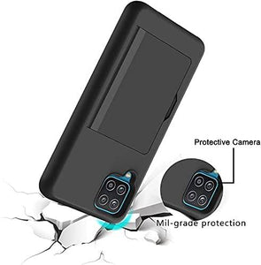 Armor Protective Card Holder Case for Samsung A12 - Libiyi