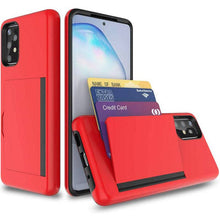 Laden Sie das Bild in den Galerie-Viewer, Armor Protective Card Holder Case for Samsung A52 - Libiyi