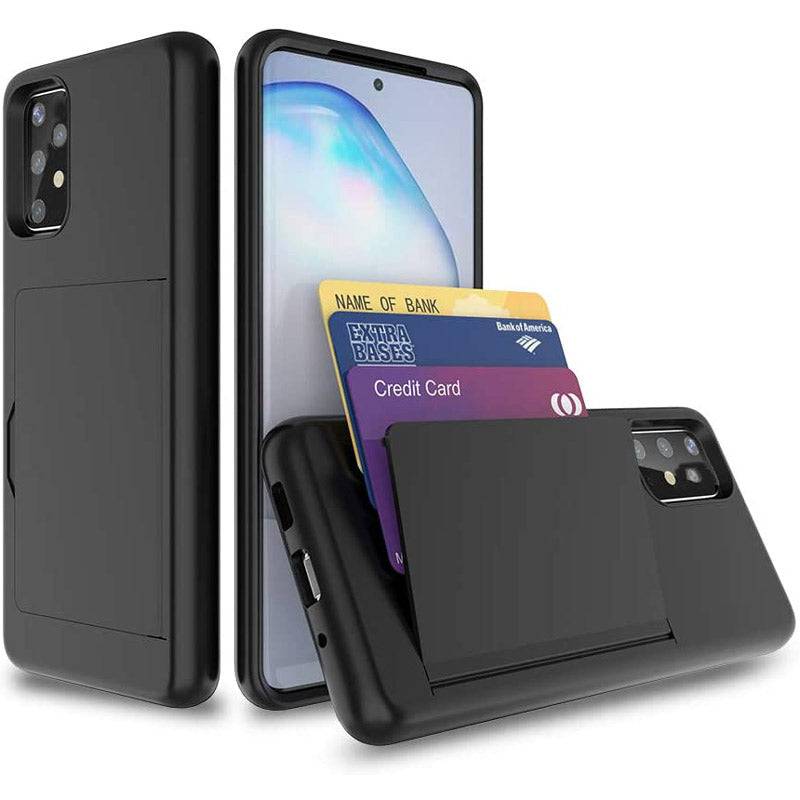 Armor Protective Card Holder Case for Samsung A52 - Libiyi