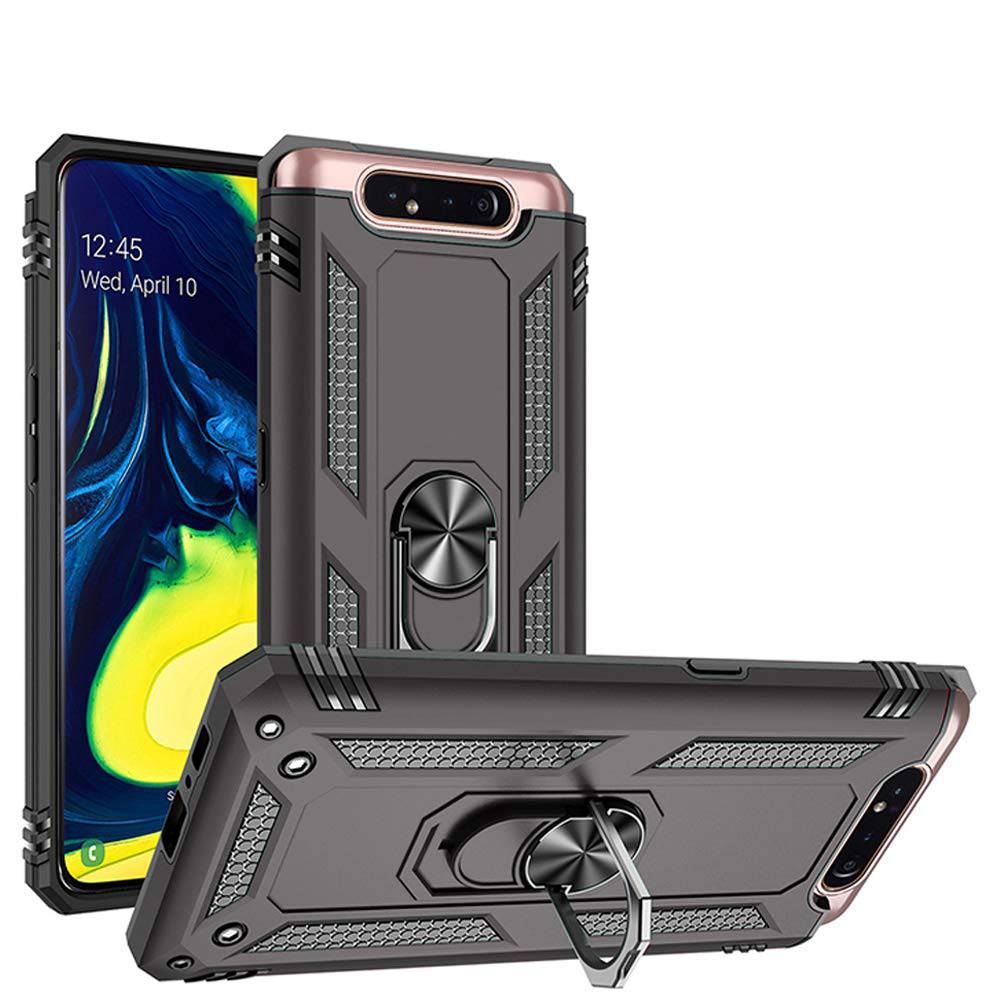 Luxury Armor Ring Bracket Phone Case For Samsung A80-Fast Delivery - Libiyi