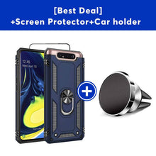 Cargar imagen en el visor de la galería, Luxury Armor Ring Bracket Phone Case For Samsung A80-Fast Delivery - Libiyi