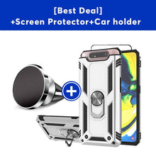 Charger l&#39;image dans la galerie, Luxury Armor Ring Bracket Phone Case For Samsung A80-Fast Delivery - Libiyi