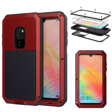 Cargar imagen en el visor de la galería, Luxury Doom Armor Waterproof Metal Aluminum Phone Cover For Huawei - Libiyi