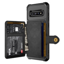 Carregar imagem no visualizador da galeria, Phone Bags - Leather Flip Wallet Photo Holder Hard Back Cover For Samsung - Libiyi