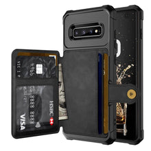 Carregar imagem no visualizador da galeria, Phone Bags - Leather Flip Wallet Photo Holder Hard Back Cover For Samsung - Libiyi