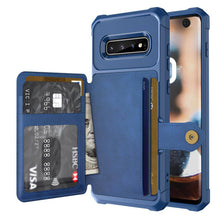 Carregar imagem no visualizador da galeria, Phone Bags - Leather Flip Wallet Photo Holder Hard Back Cover For Samsung - Libiyi