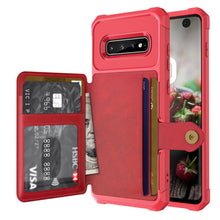 Carregar imagem no visualizador da galeria, Phone Bags - Leather Flip Wallet Photo Holder Hard Back Cover For Samsung - Libiyi