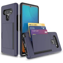 Cargar imagen en el visor de la galería, Armor Protective Card Holder Case for LG Stylo 6 - Libiyi