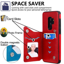 Load image into Gallery viewer, New Luxury Embossing Wallet Cover For SAMSUNG S9 Plus-Fast Delivery - Libiyi