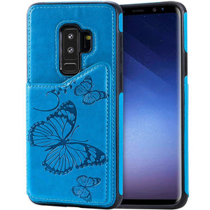 New Luxury Embossing Wallet Cover For SAMSUNG S9 Plus-Fast Delivery - Libiyi