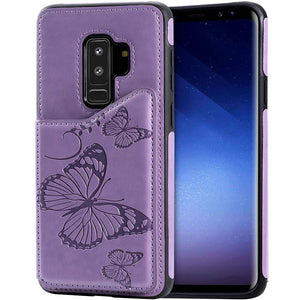 New Luxury Embossing Wallet Cover For SAMSUNG S9 Plus-Fast Delivery - Libiyi