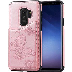 New Luxury Embossing Wallet Cover For SAMSUNG S9 Plus-Fast Delivery - Libiyi