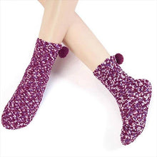 Cargar imagen en el visor de la galería, Winter Fuzzy Slipper Socks WIth Gift Box🔥Buy 5 Get FREE SHIPPING - Libiyi