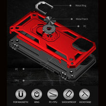 Cargar imagen en el visor de la galería, 2022 Luxury Armor Ring Bracket Phone case For iPhone - Libiyi