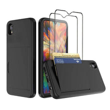 Carregar imagem no visualizador da galeria, Armor Protective Card Holder Case for Samsung A10e With 2-PACK Screen Protectors - Libiyi