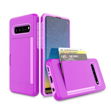 Cargar imagen en el visor de la galería, Armor Protective Card Holder Case for Samsung S10(5G) - Libiyi