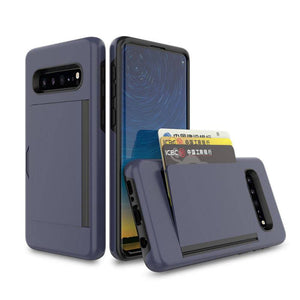 Armor Protective Card Holder Case for Samsung S10(5G) - Libiyi